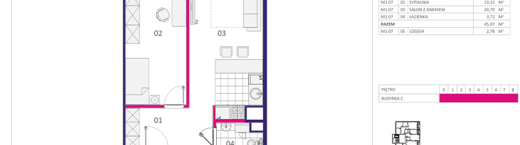 Mieszkanie w inwestycji: Home Factory etap III