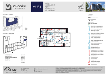 Mieszkanie w inwestycji: Chodźki Residence 2