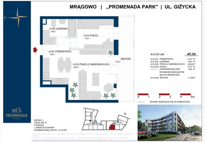 Mieszkanie w inwestycji: Promenada Park