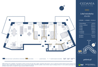 Mieszkanie w inwestycji: GEDANIA Riverside Living