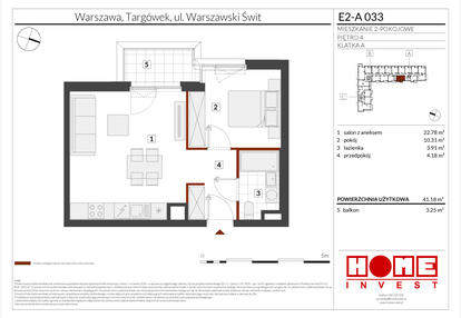Mieszkanie w inwestycji: Warszawski Świt etap XI