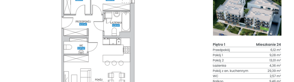 Mieszkanie w inwestycji: Willa Zalesie