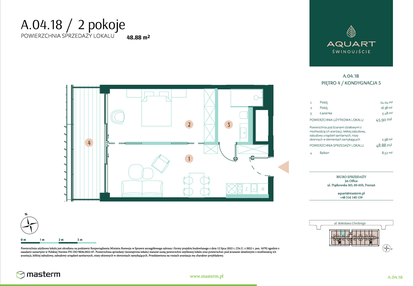 Mieszkanie w inwestycji: Aquart Świnoujście