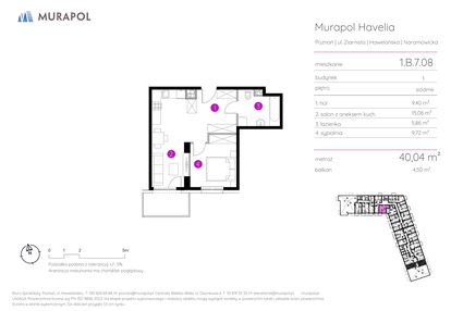 Mieszkanie w inwestycji: Murapol Havelia