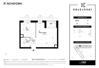 Mieszkanie w inwestycji: Kolejova 1