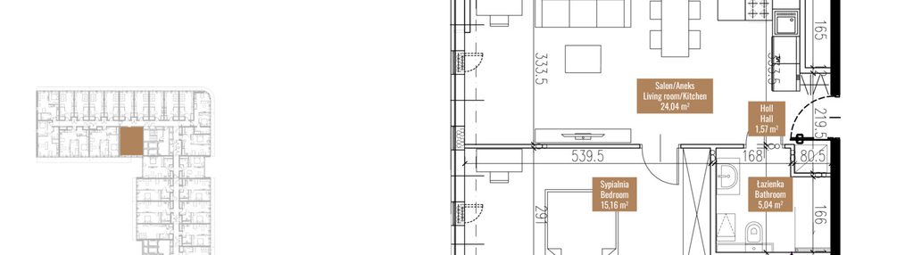 Mieszkanie w inwestycji: Global Apartments