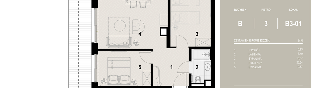 Mieszkanie w inwestycji: The Sea Resort Międzyzdroje