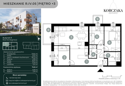 Mieszkanie w inwestycji: Korczaka Apartamenty