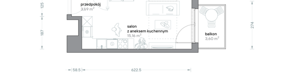 Mieszkanie w inwestycji: Podhalańska Vita