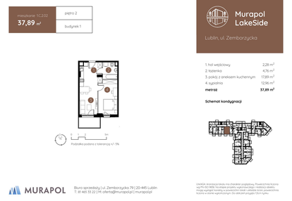 Mieszkanie w inwestycji: Murapol LakeSide