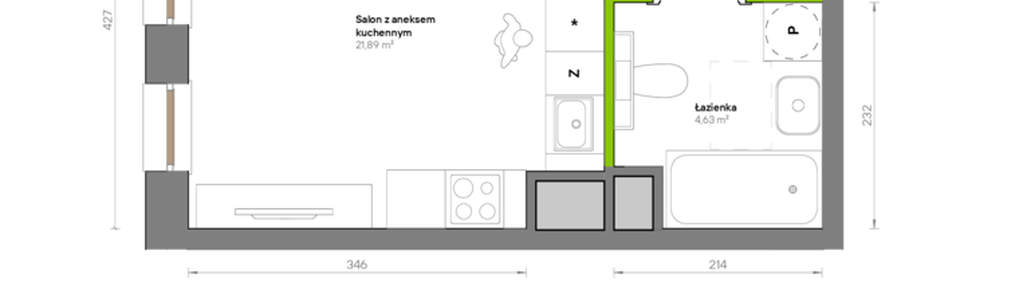 Mieszkanie w inwestycji: Żywiecka Vita