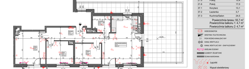 Mieszkanie w inwestycji: Antczaka 46