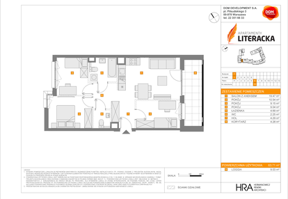 Mieszkanie w inwestycji: Apartamenty Literacka etap 2.3