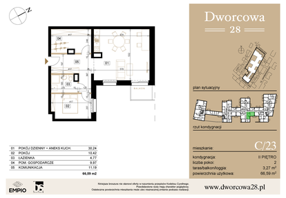 Mieszkanie w inwestycji: Dworcowa 28