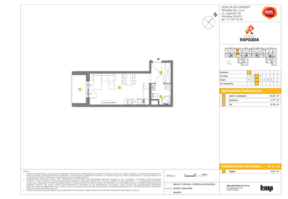 Mieszkanie w inwestycji: Osiedle Rapsodia etap 3