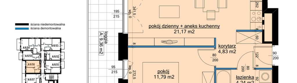 Mieszkanie w inwestycji: Osiedle Hawelańska etap III - bud. A