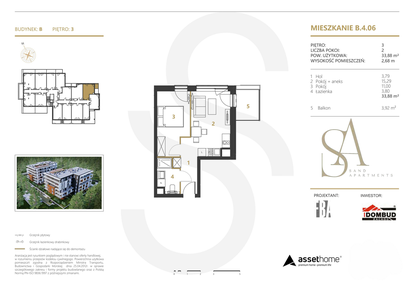 Mieszkanie w inwestycji: Sand Apartments