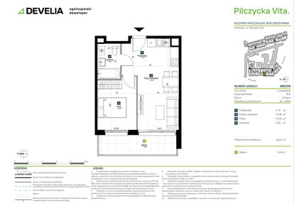 Mieszkanie w inwestycji: Pilczycka Vita