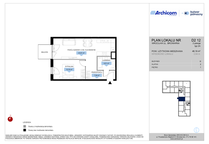 Mieszkanie w inwestycji: Bulwar Północny