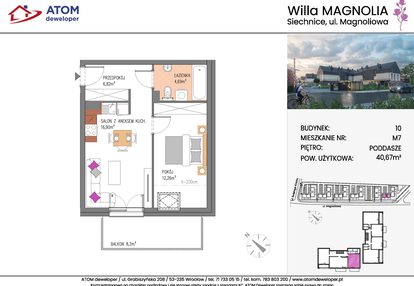 Mieszkanie w inwestycji: Willa Magnolia