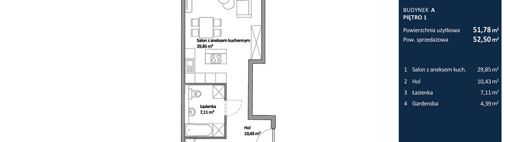 Mieszkanie w inwestycji: Bulvar Apartments - etap I