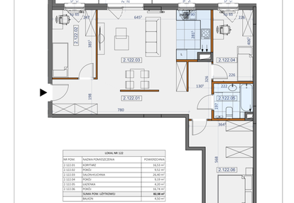 Mieszkanie w inwestycji: Osiedle Zycha