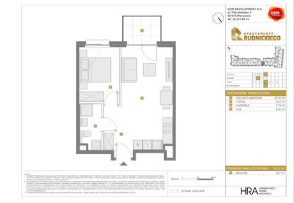 Mieszkanie w inwestycji: Apartamenty Rudnickiego