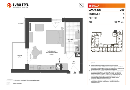 Mieszkanie w inwestycji: Esencja - Apartamenty inwestycyjne