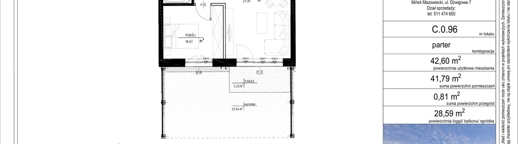 Mieszkanie w inwestycji: Wesoła House Etap II