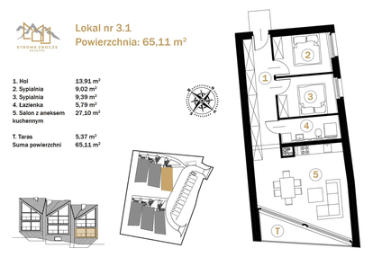 Mieszkanie w inwestycji: 6M Concept