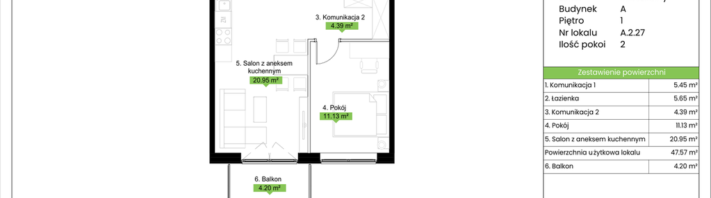 Mieszkanie w inwestycji: JA_SIELSKA V