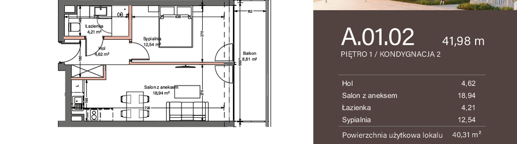 Mieszkanie w inwestycji: Apollo Residence