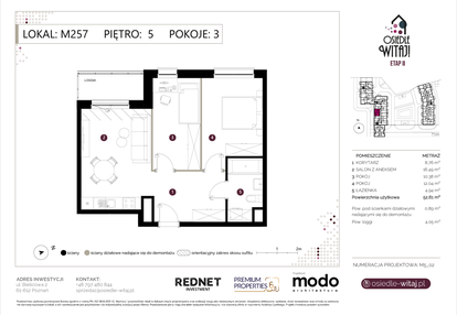 Mieszkanie w inwestycji: Osiedle Witaj etap II