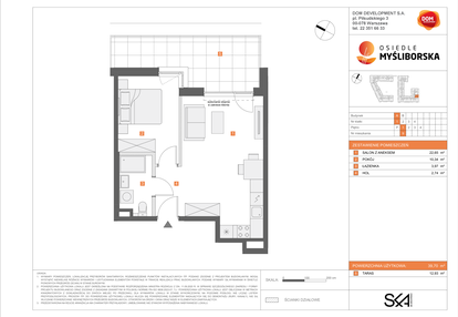 Mieszkanie w inwestycji: Osiedle Myśliborska