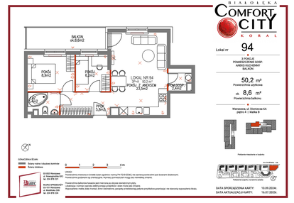 Mieszkanie w inwestycji: Comfort City Koral