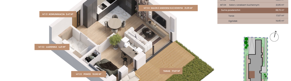 Mieszkanie w inwestycji: Apartamenty Częstochowska