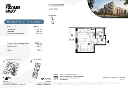 Mieszkanie w inwestycji: Nowe Promenady etap II