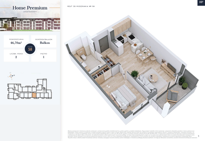 Mieszkanie w inwestycji: Apartamenty Home Premium etap 2