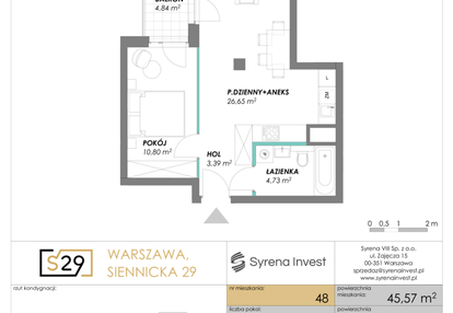 Mieszkanie w inwestycji: Siennicka 29
