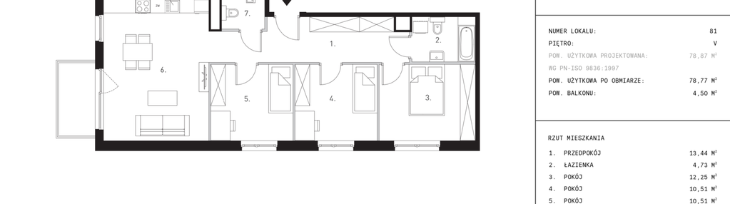Mieszkanie w inwestycji: Myśliborska III etap