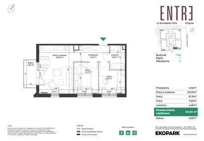 Mieszkanie w inwestycji: Entre