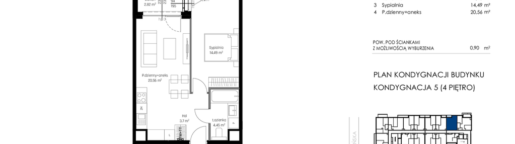 Mieszkanie w inwestycji: Chylońska STO10 etap III