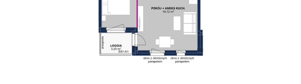 Mieszkanie w inwestycji: Moja Północna Etap III