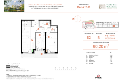 Mieszkanie w inwestycji: Osiedle Nowe Horyzonty etap III