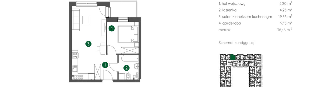Mieszkanie w inwestycji: Murapol Gardenia