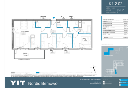 Mieszkanie w inwestycji: Nordic Bemowo - etap II
