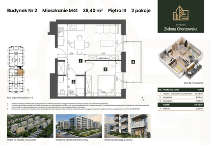 Mieszkanie w inwestycji: Osiedle Zielona Chorzowska