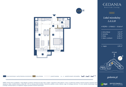 Mieszkanie w inwestycji: GEDANIA Riverside Living