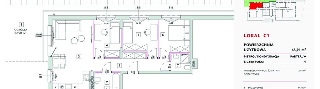 Mieszkanie w inwestycji: Dobka