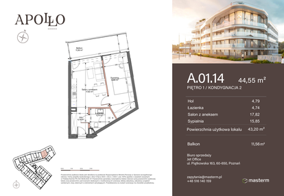 Mieszkanie w inwestycji: Apollo Residence